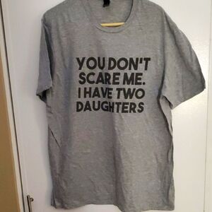 District Gray Mens T-Shirt with Bold Message